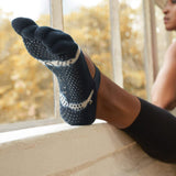 TOESOX Full Toe Bellarina Grip Socks Gemstone Çorap