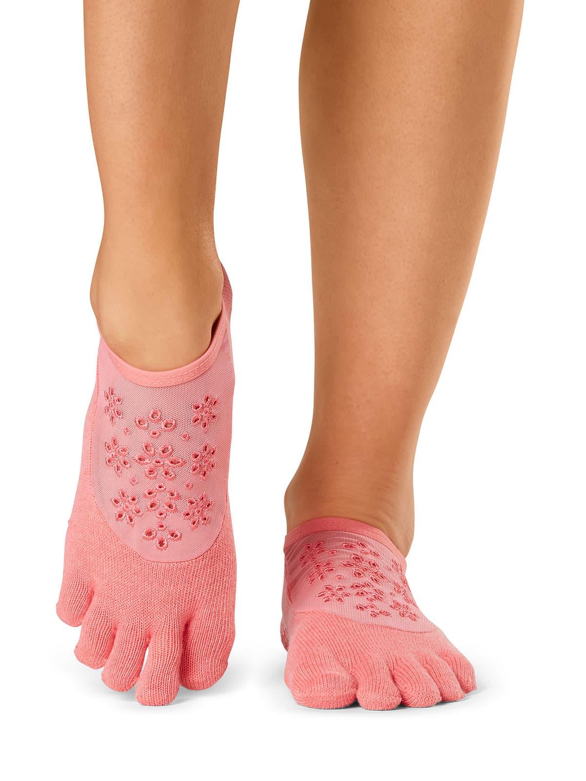 TOESOX Full Toe Luna Grip Socks Summer Sunset Çorap