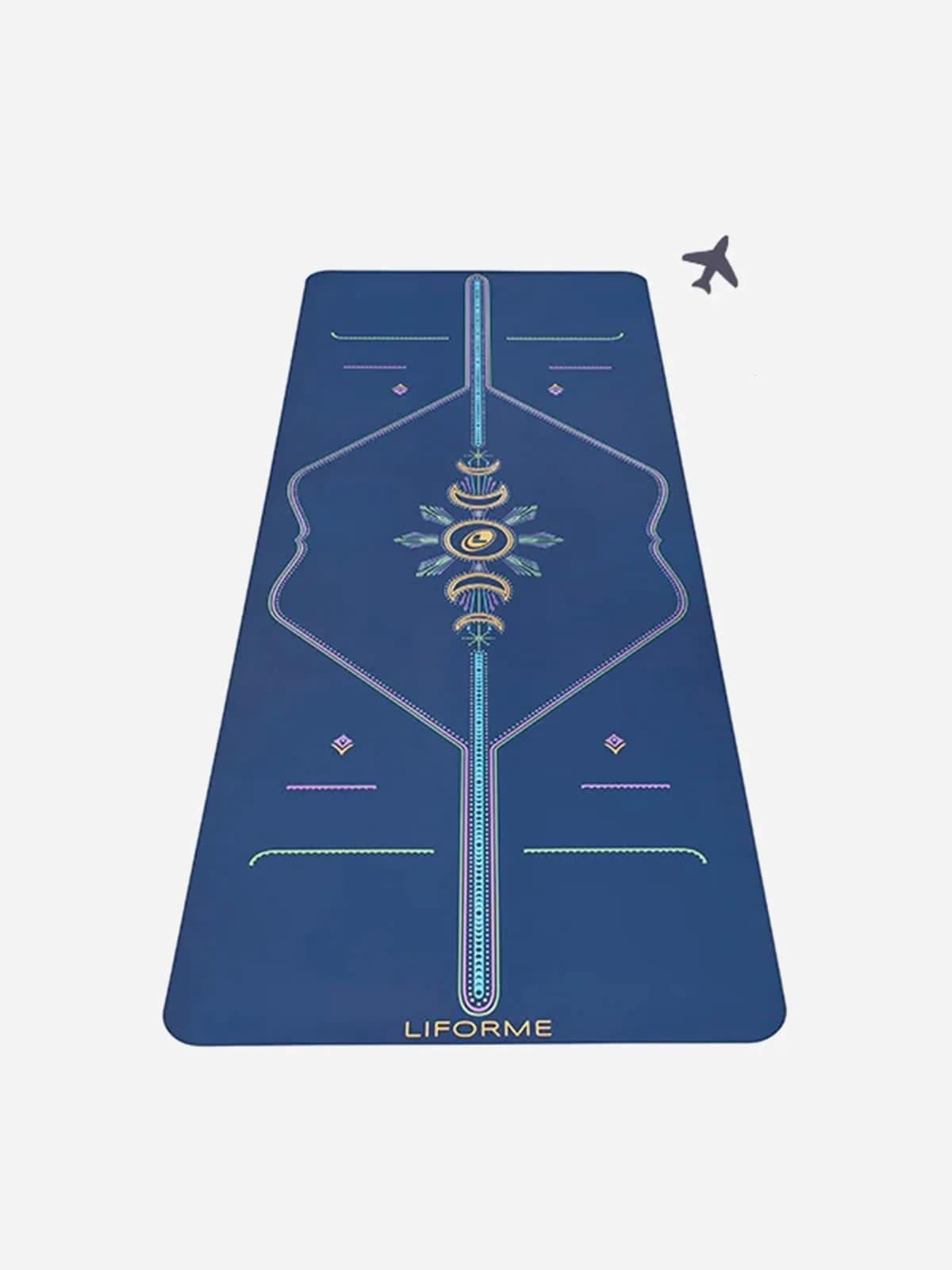 Liforme Liforme Cosmic Moon Dusk Blue 2mm Travel Mat