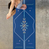 Liforme Liforme Cosmic Moon Dusk Blue 2mm Travel Mat