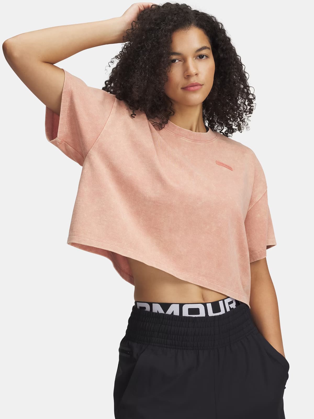 Under Armour UA Heavyweight Wash Short Sleeve Tişört
