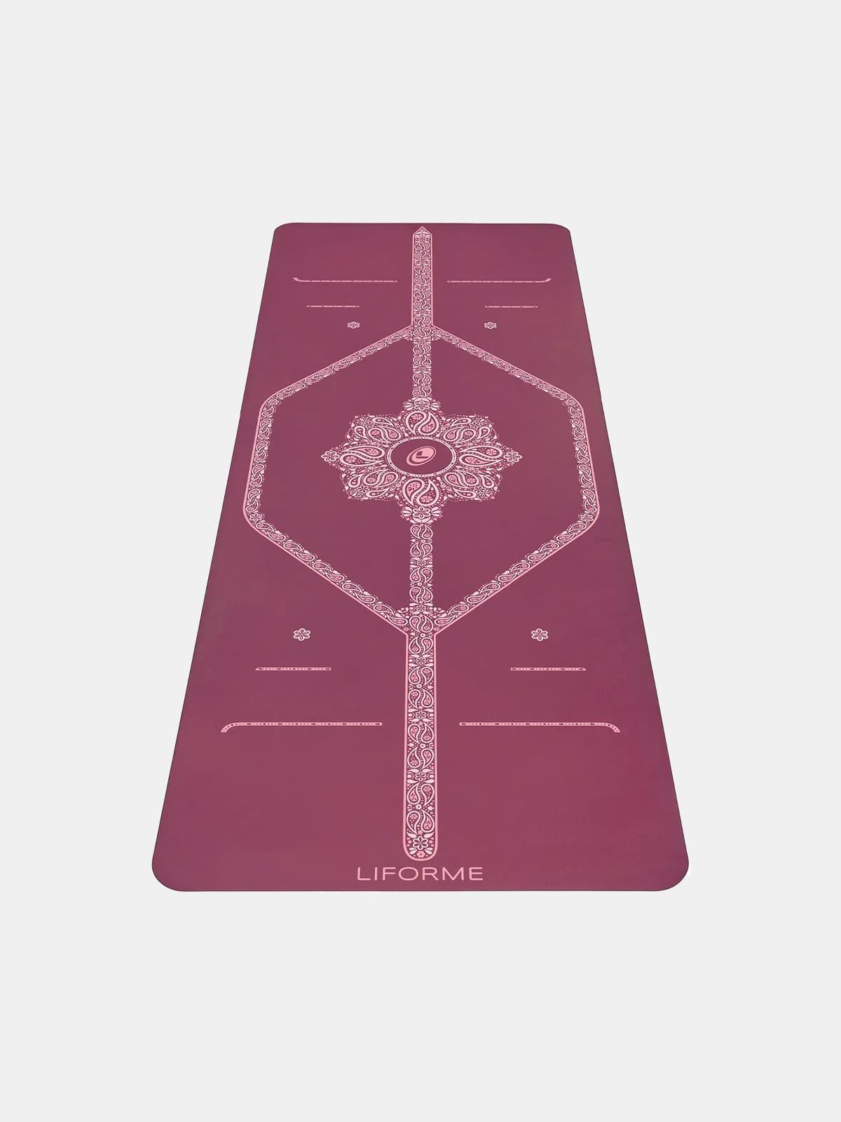 Liforme Liforme Paisley Passion Maroon 4.2mm Yoga Matı