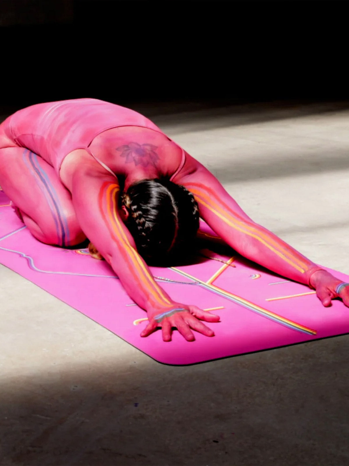 Liforme Grateful Pink Rainbow 4.2mm Yoga Matı Liforme