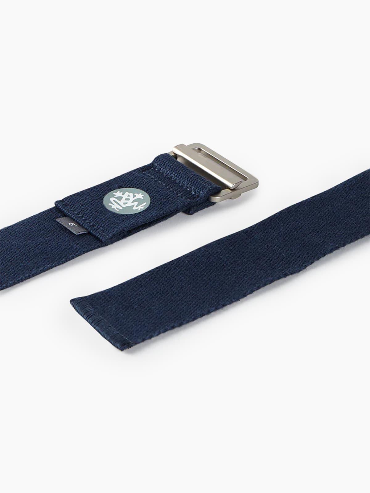 Manduka AligN Yoga Strap Midnight Yoga Kemeri