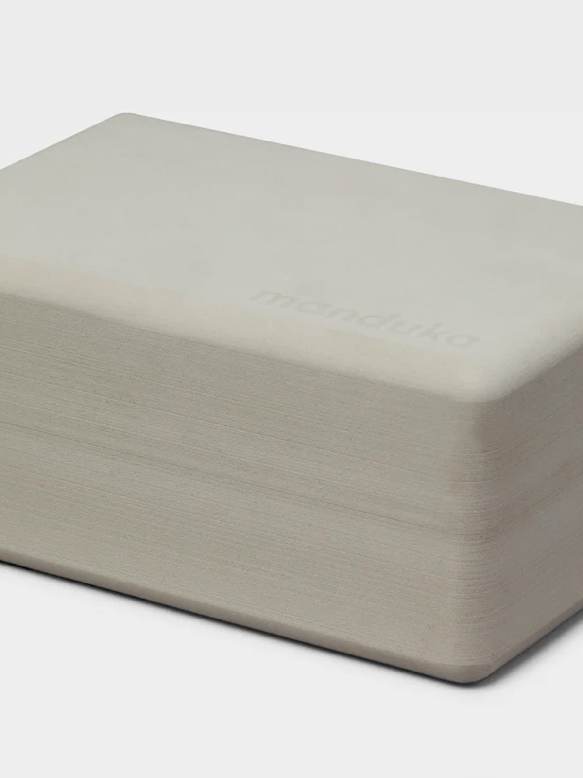 Manduka Recycled Foam Block Linen Yoga Blok