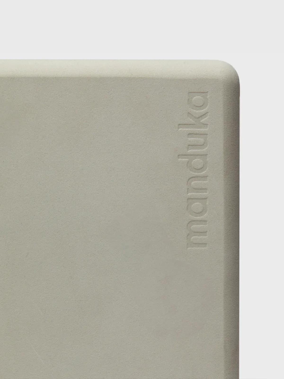 Manduka Recycled Foam Block Linen Yoga Blok