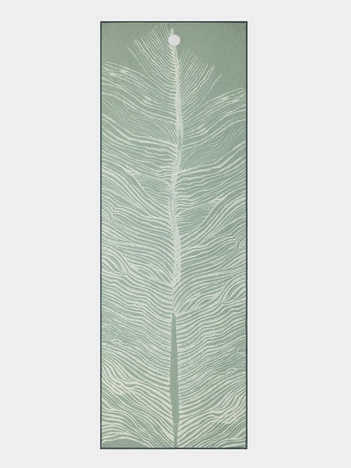 Manduka Yogitoes® Hot Yoga Mat Towel Silver Plume Yoga Havlusu