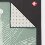 Manduka Yogitoes® Hot Yoga Mat Towel Silver Plume Yoga Havlusu