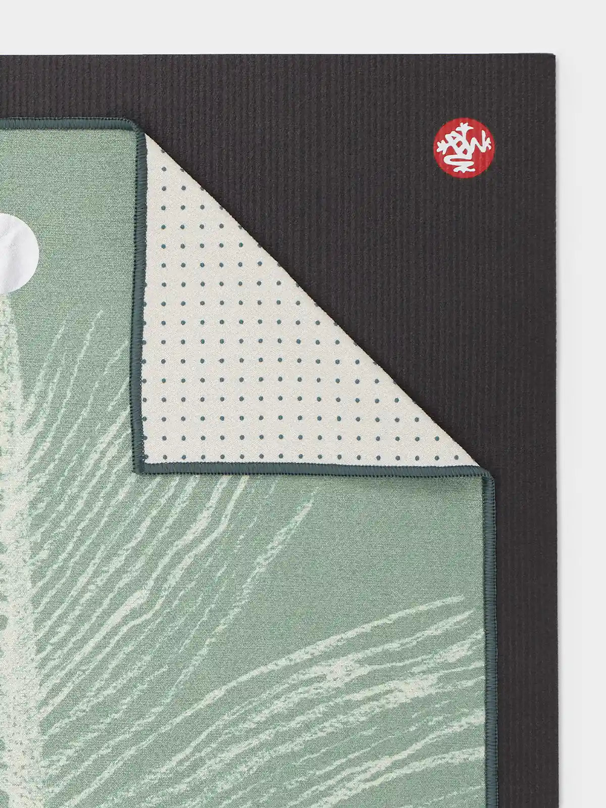 Manduka Yogitoes® Hot Yoga Mat Towel Silver Plume Yoga Havlusu