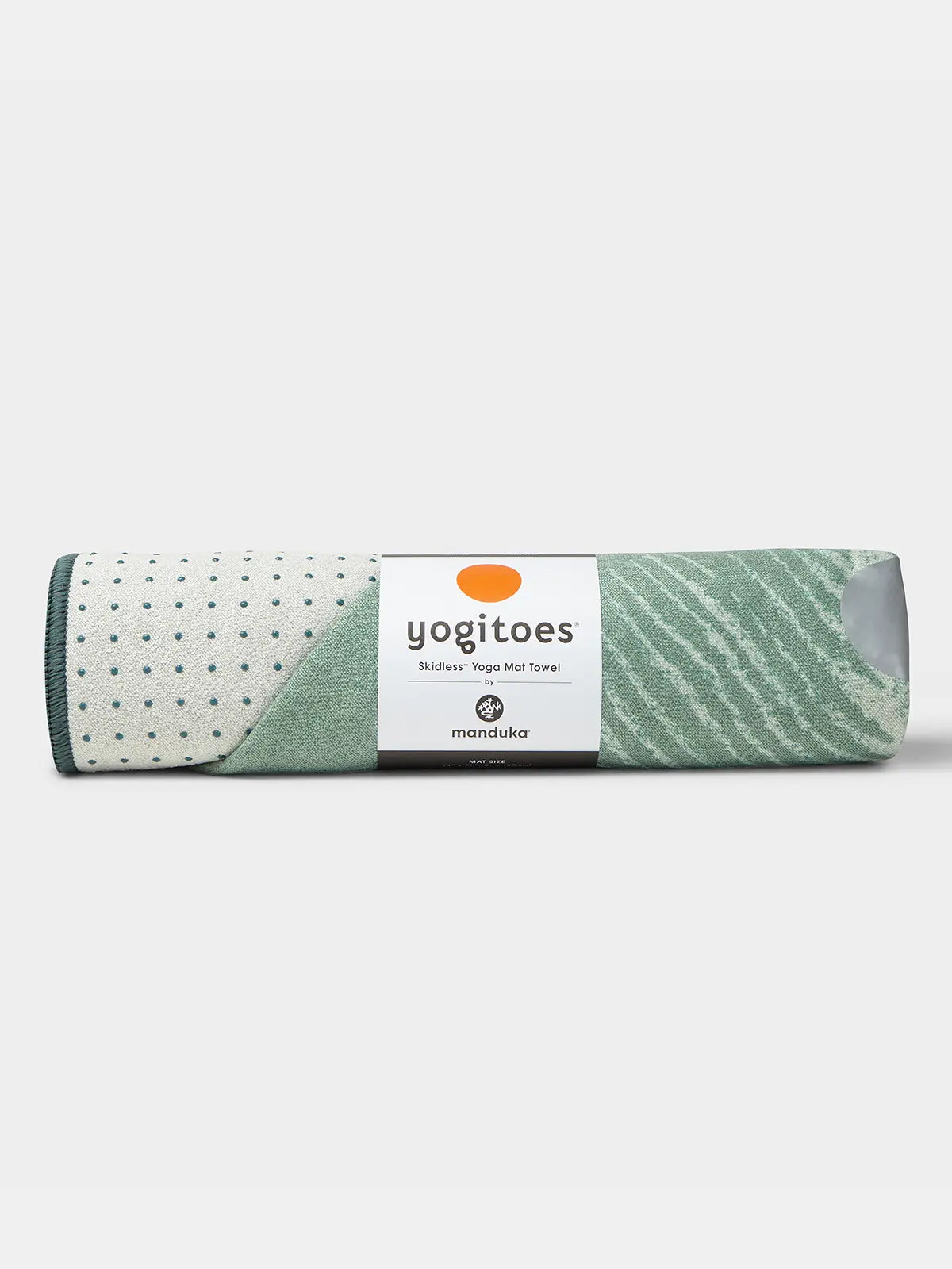 Manduka Yogitoes® Hot Yoga Mat Towel Silver Plume Yoga Havlusu