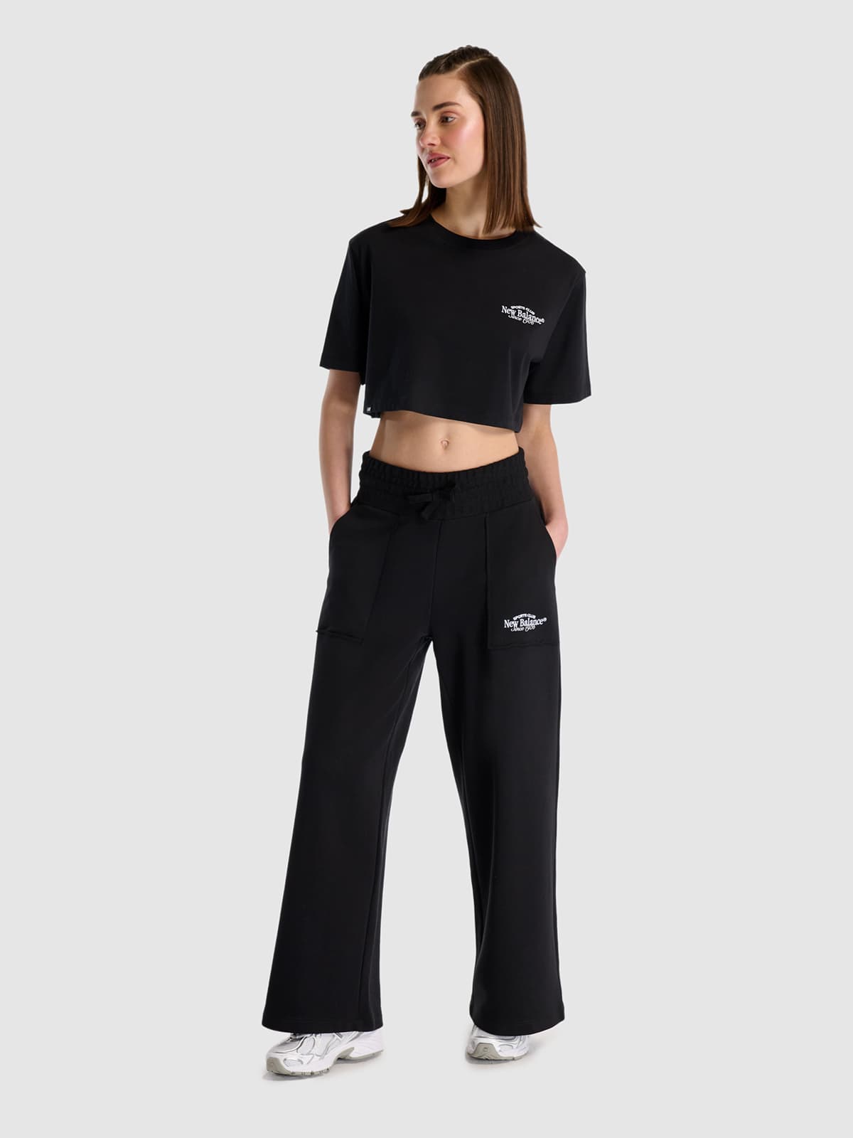 New Balance NB Lifestyle Pant WNP1507-BK Spor Pantolon