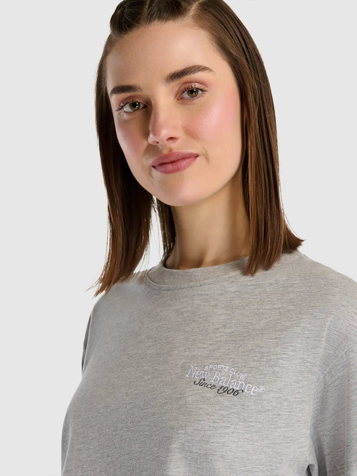 New Balance NB Lifestyle Tshirt WNT1506-AG Kadın Tişört