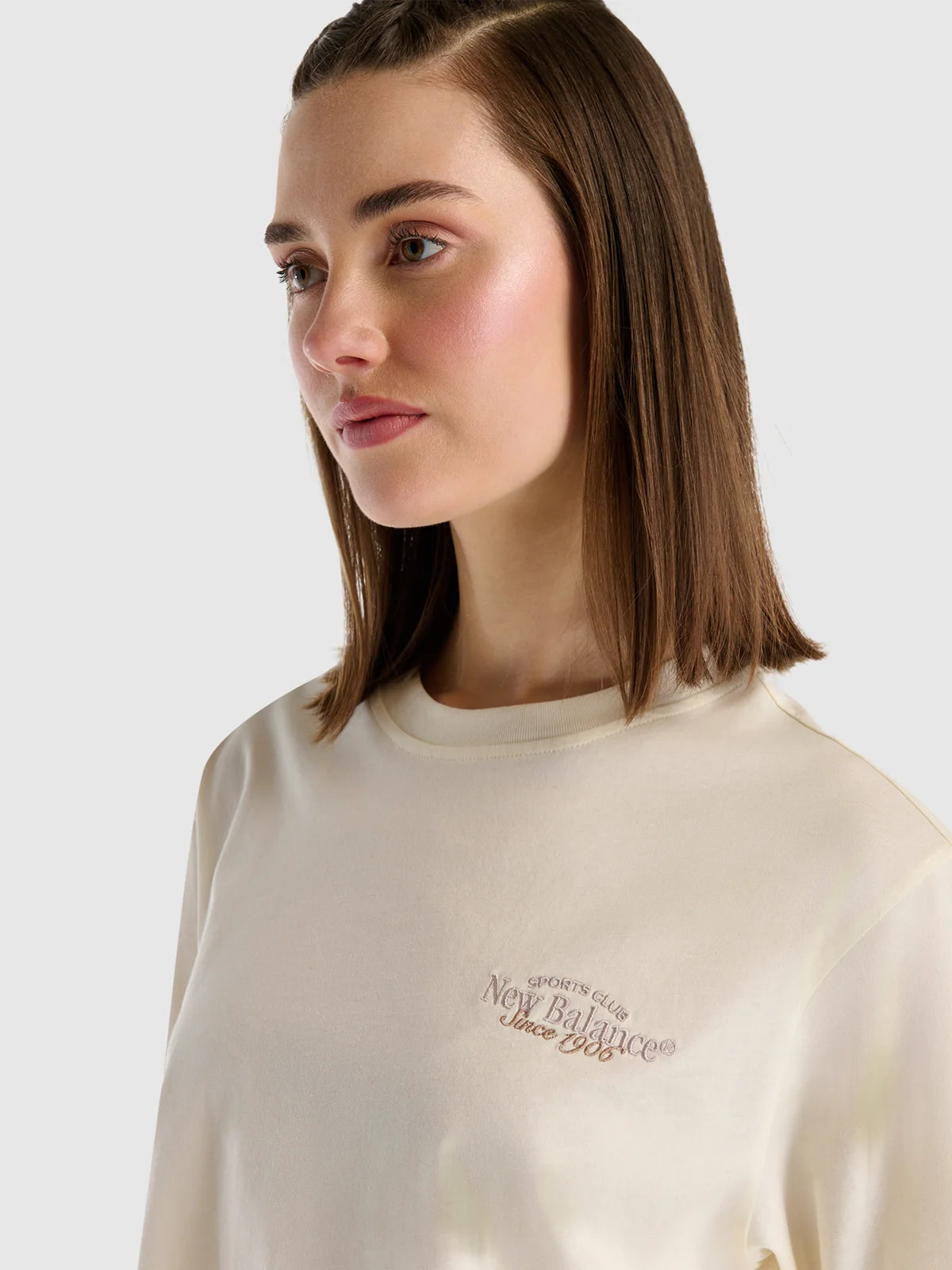 New Balance NB Lifestyle Tshirt WNT1506-SST Kadın Tişört