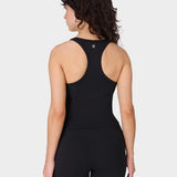 SWEATY BETTY Power Medium Impact Crop Gym Tank Spor Atlet