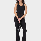 SWEATY BETTY Power Medium Impact Crop Gym Tank Spor Atlet