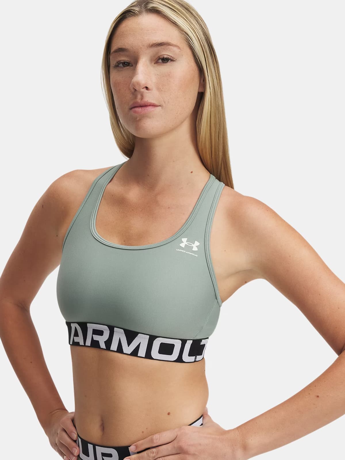 Under Armour HeatGear® Armour Mid Branded Sports Bra Spor Sütyeni