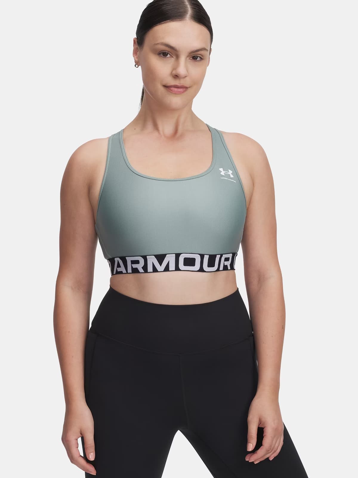 Under Armour HeatGear® Armour Mid Branded Sports Bra Spor Sütyeni