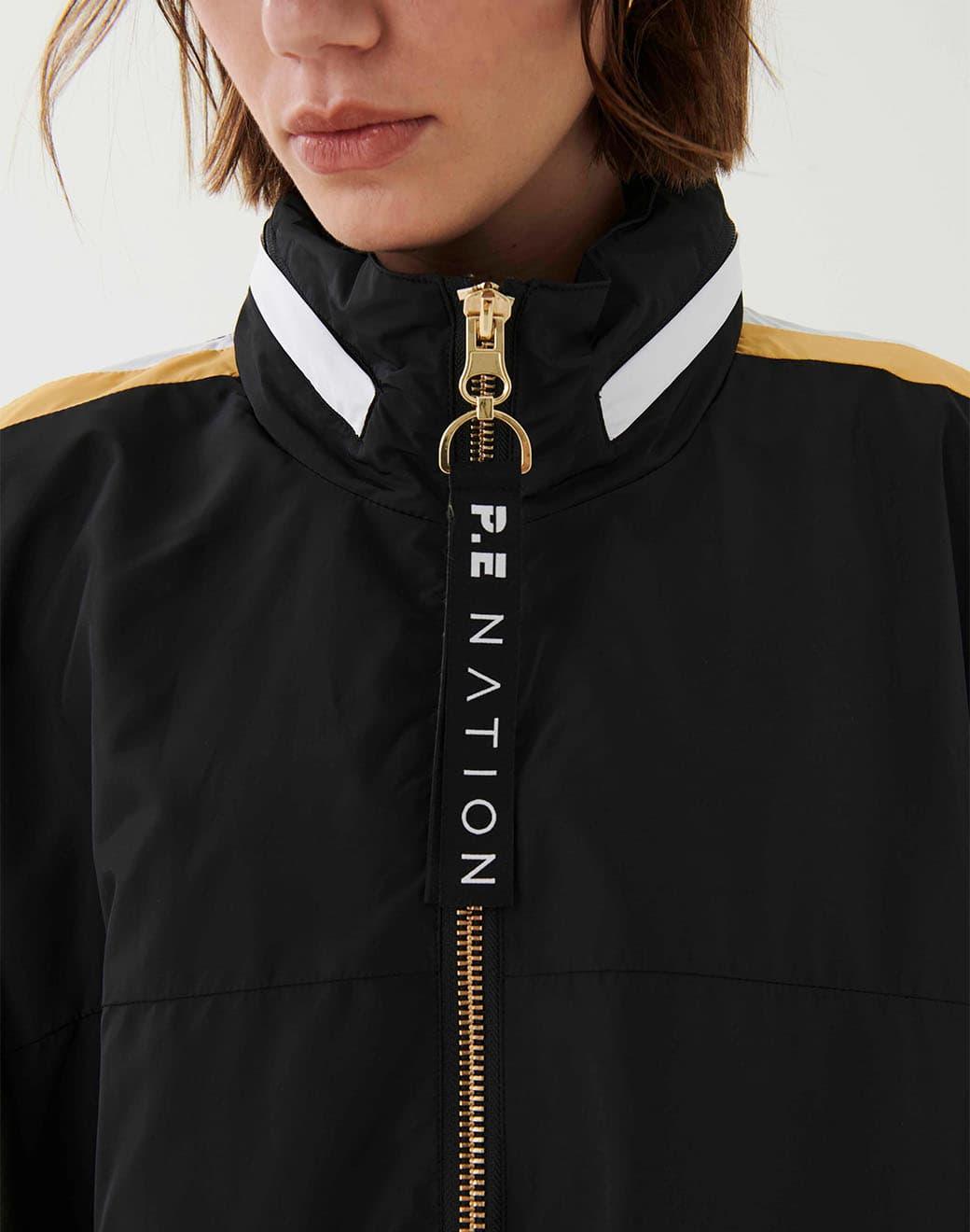 P.E Nation Backswing Jacket in Black Spor Ceket