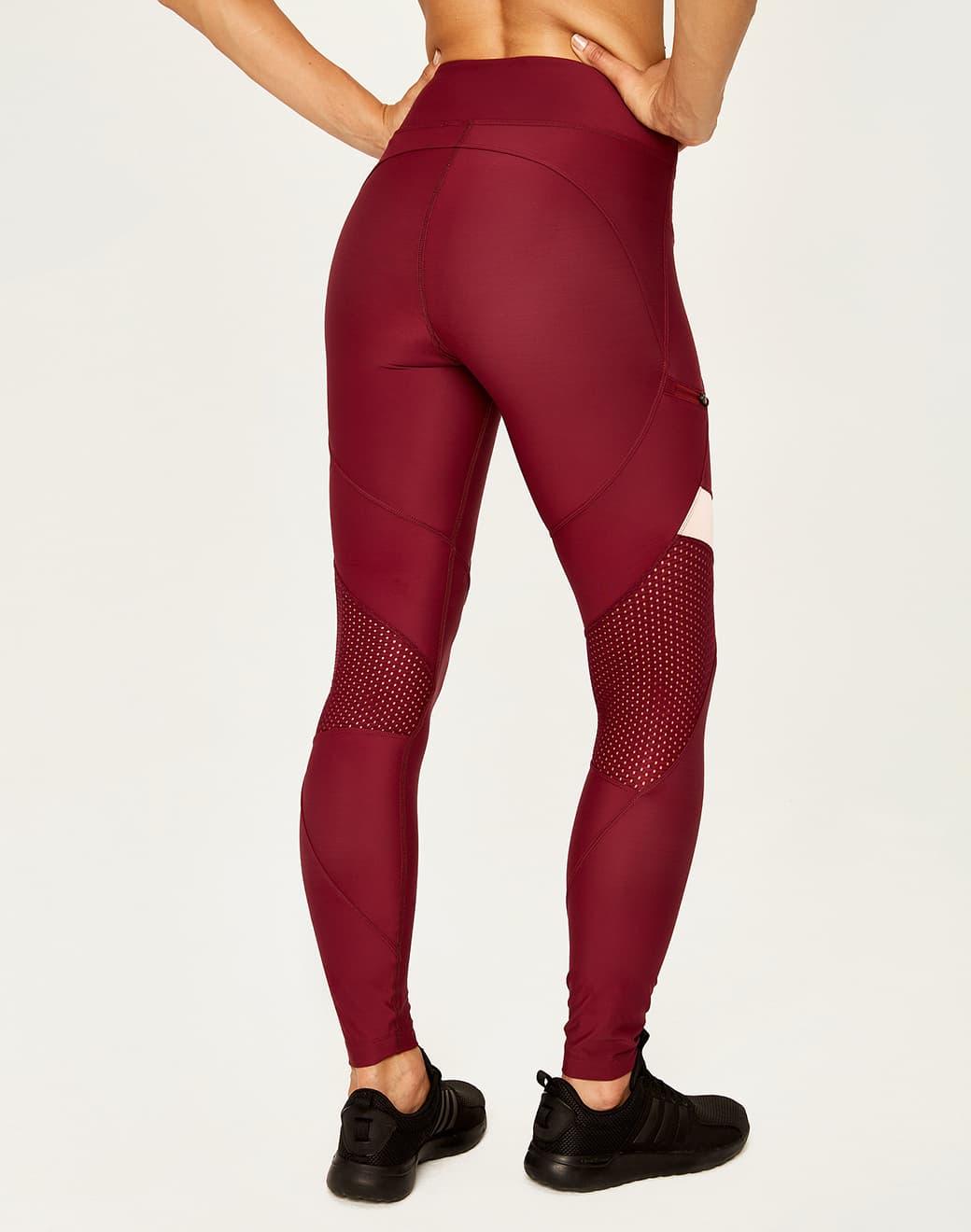 Lole Burst Edition Legging Dark Berry Spor Tayt