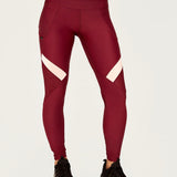Lole Burst Edition Legging Dark Berry Spor Tayt