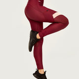 Lole Burst Edition Legging Dark Berry Spor Tayt