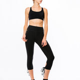 Lole Eliana Capri Siyah Spor Tayt
