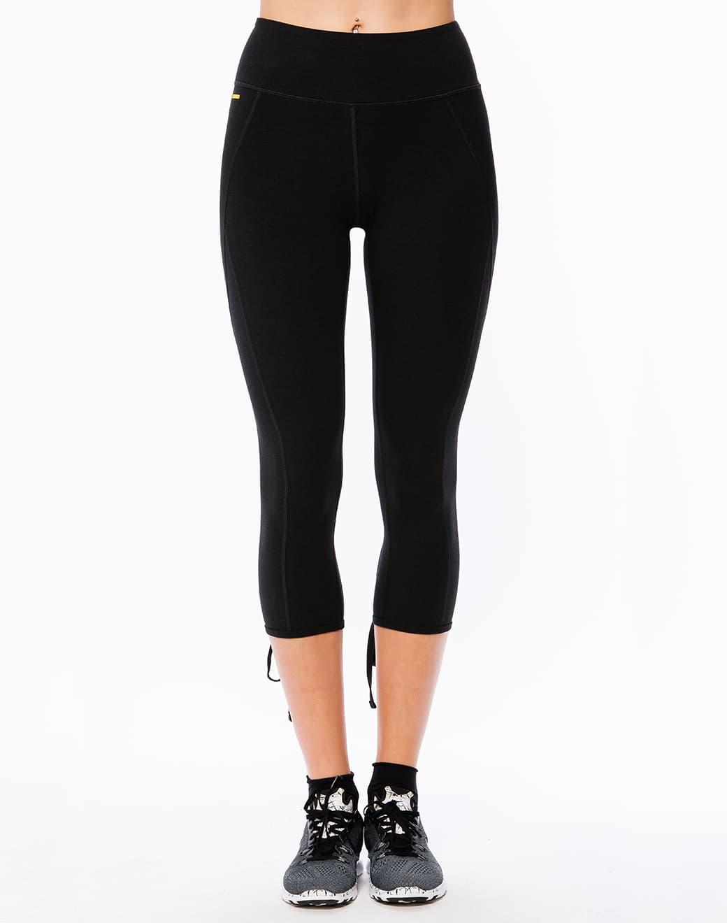 Lole Eliana Capri Siyah Spor Tayt