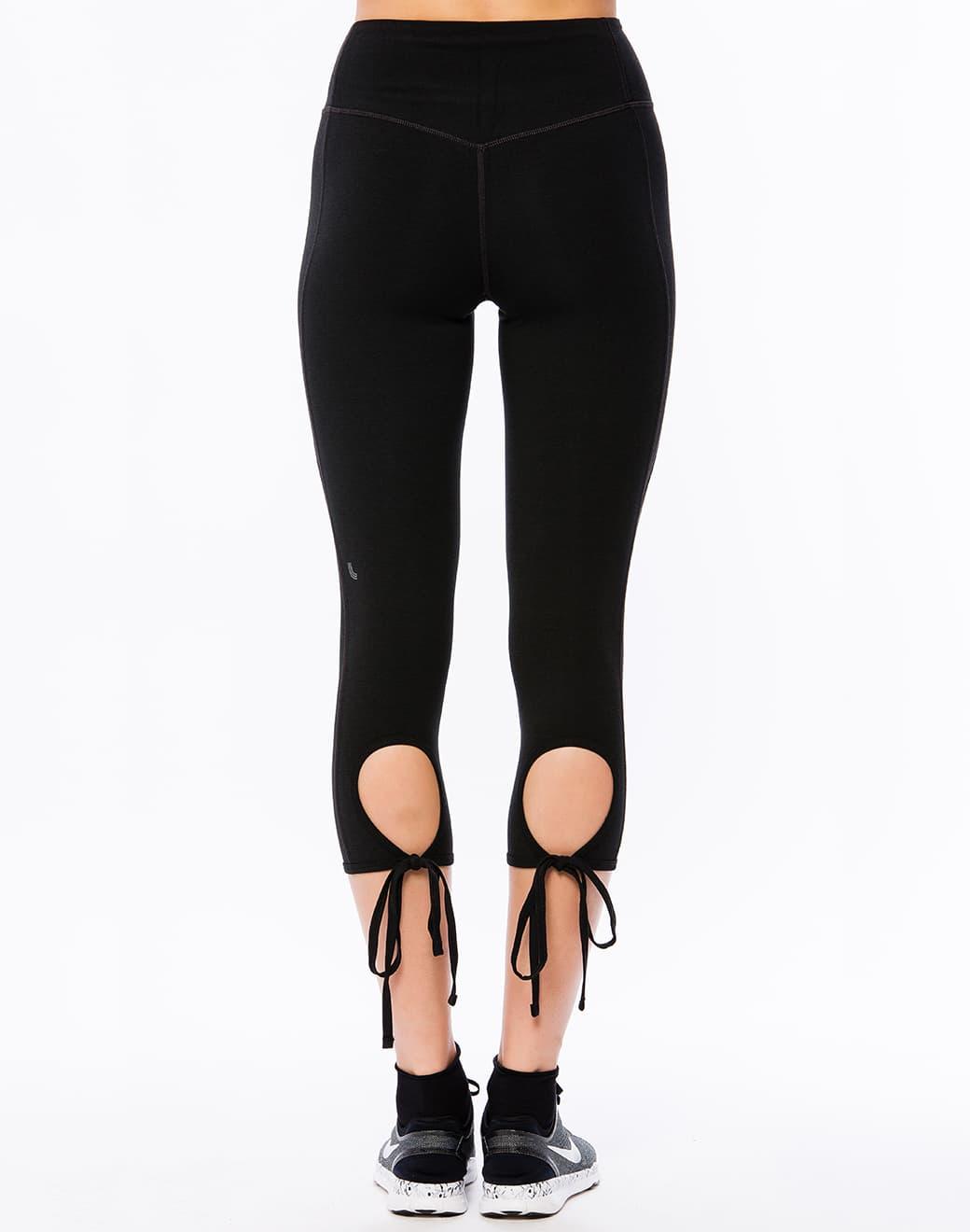 Lole Eliana Capri Siyah Spor Tayt