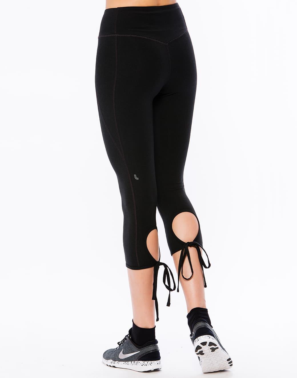 Lole Eliana Capri Siyah Spor Tayt