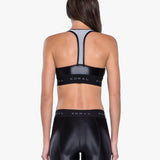Koral Emblem Infinity Versatility Bra Black Sporcu Sütyeni