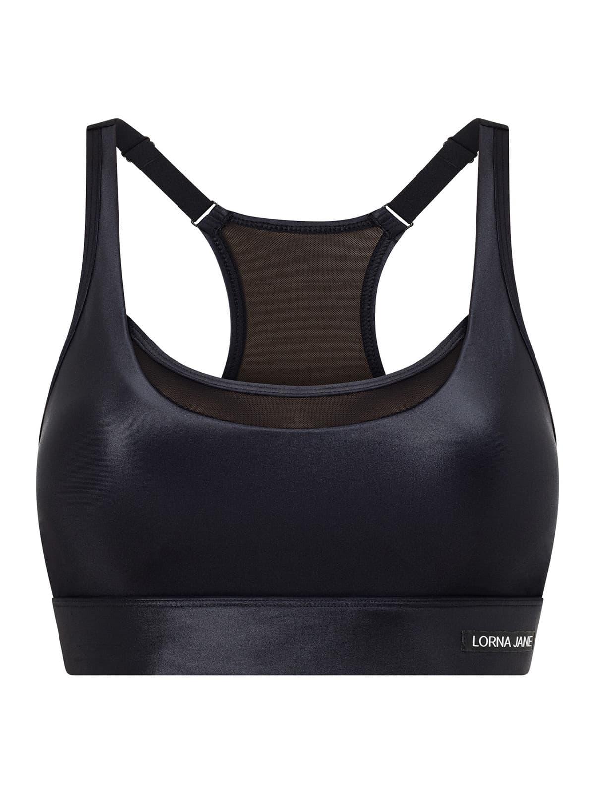 Lorna Jane Full Force Wetlook Sports Bra Spor Sütyeni
