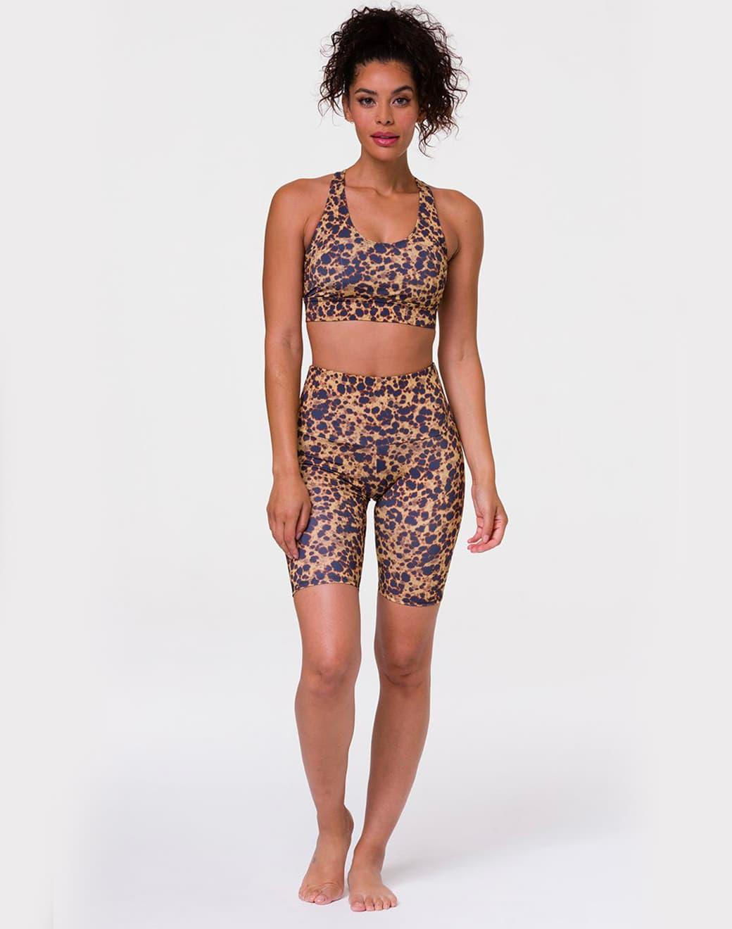 Onzie High Rise Biker Short Tortoise Shell Bisiklet Taytı