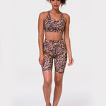 Onzie High Rise Biker Short Tortoise Shell Bisiklet Taytı
