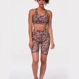 Onzie High Rise Biker Short Tortoise Shell Bisiklet Taytı