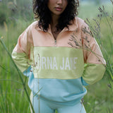Lorna Jane LJ Splice Quarter Zip Sweatshirt