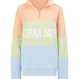 Lorna Jane LJ Splice Quarter Zip Sweatshirt