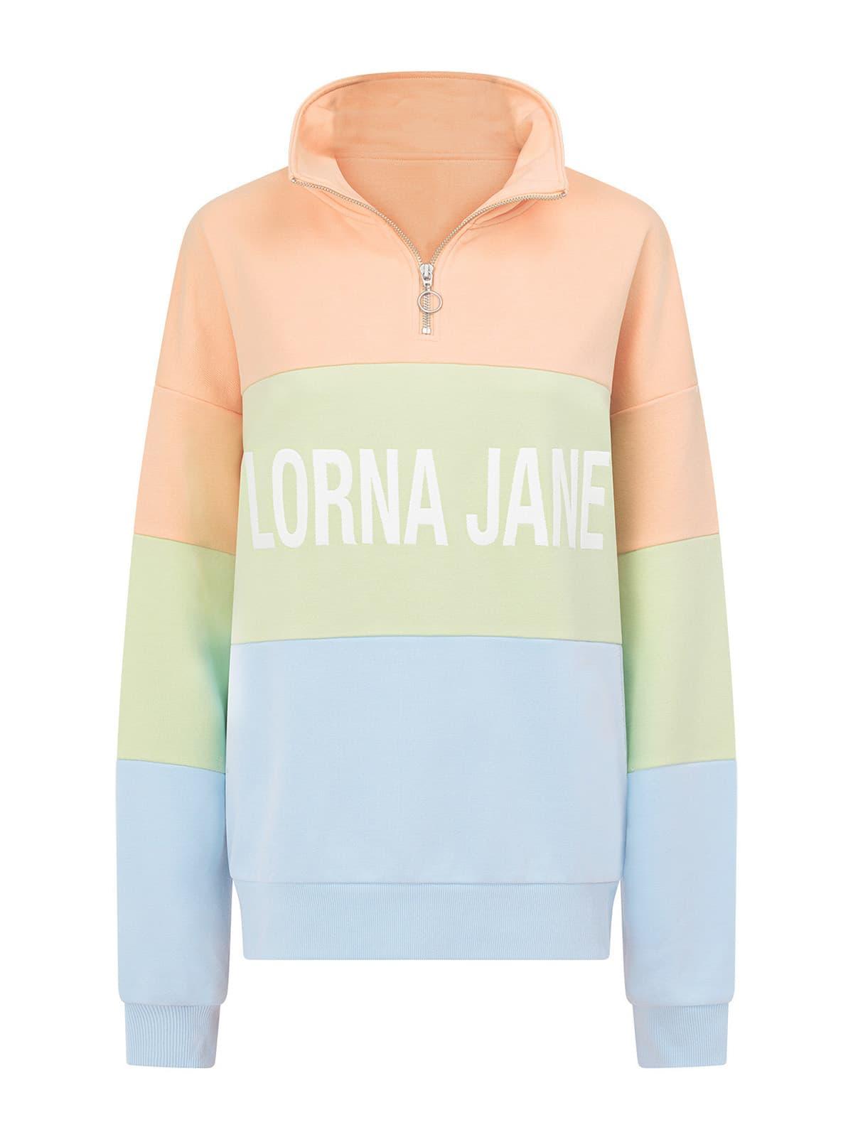 Lorna Jane LJ Splice Quarter Zip Sweatshirt