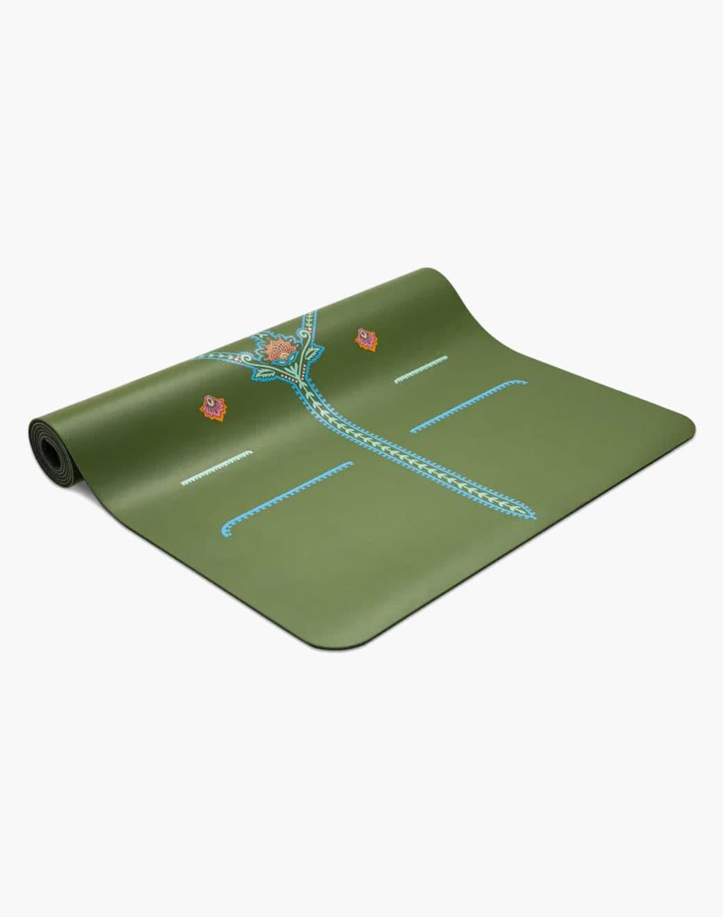 Liforme Liforme Mindful Garden Olive 2mm Travel Mat