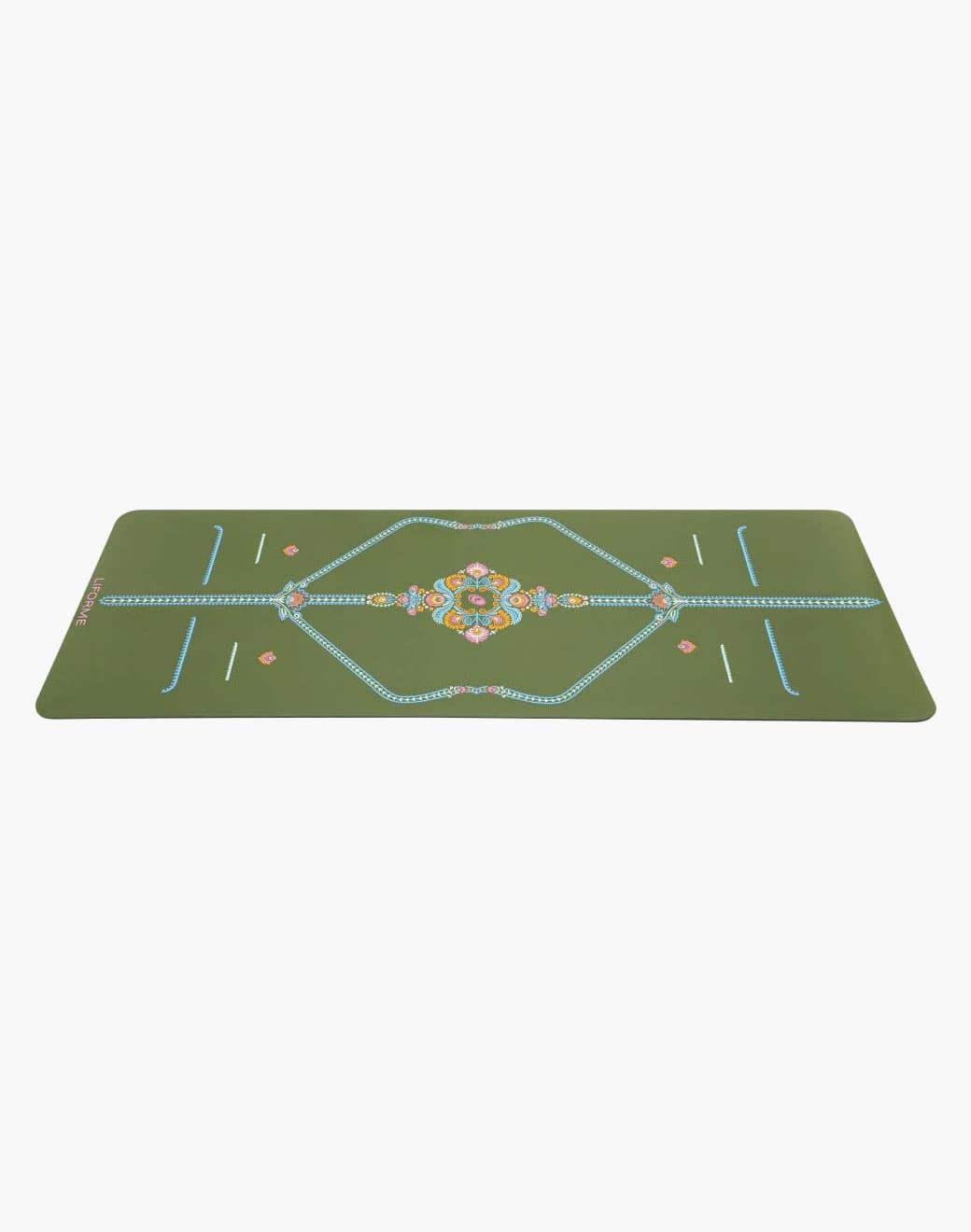 Liforme Liforme Mindful Garden Olive 2mm Travel Mat