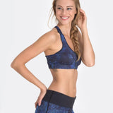 Vie Active Lori Blue Feather Sporcu Sütyeni