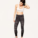 Lole Mid Rise Burst Ankle Leggings Black Riga Spor Tayt