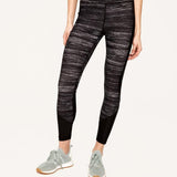 Lole Mid Rise Burst Ankle Leggings Black Riga Spor Tayt