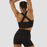 Superstacy Nichole Spor Bra Spor Sütyeni - Siyah