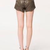 Lurv Sportswear P.S I Love You Olive Spor Şort