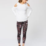 Varley Pacific Tiger Lily Compression Spor Tayt