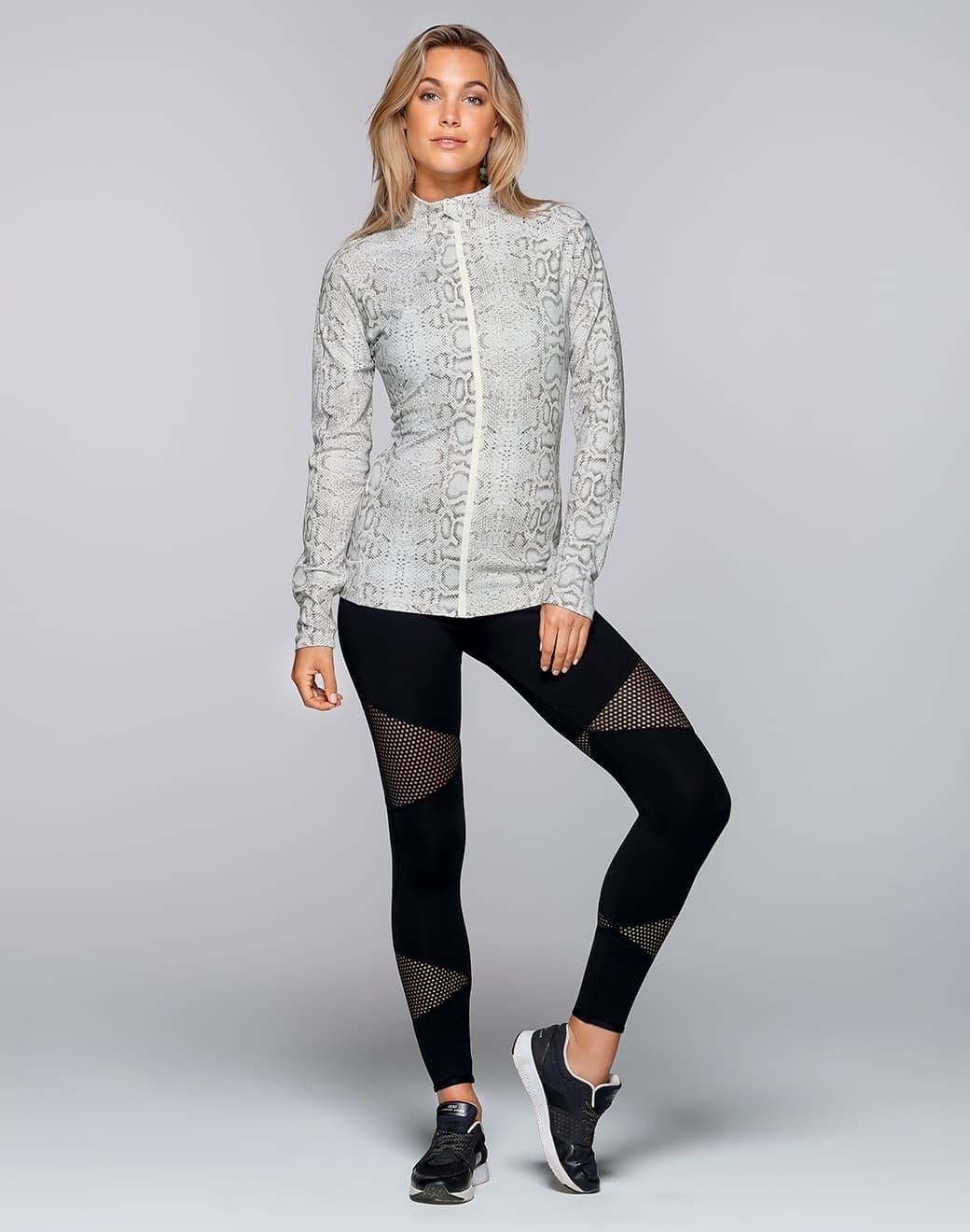Lorna Jane Primitive Excel Zip Through Fermuarlı Sweatshirt