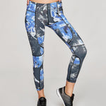 Vimmia Printed Valor Crop Spor Tayt