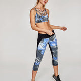 Vimmia Printed Victory Kapri Spor Tayt
