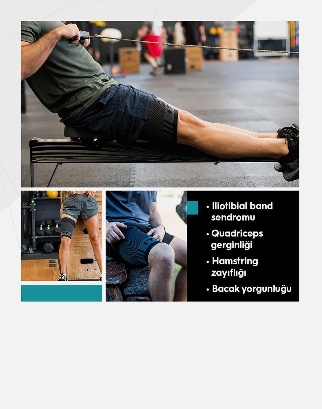 OS1st QS4 Diz Üstü Quadriceps Desteği