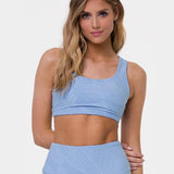 Onzie Selenite Mudra Bra Powder Blue Sporcu Sütyeni